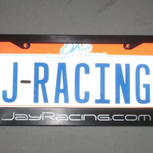Jay Racing License Plate Frame